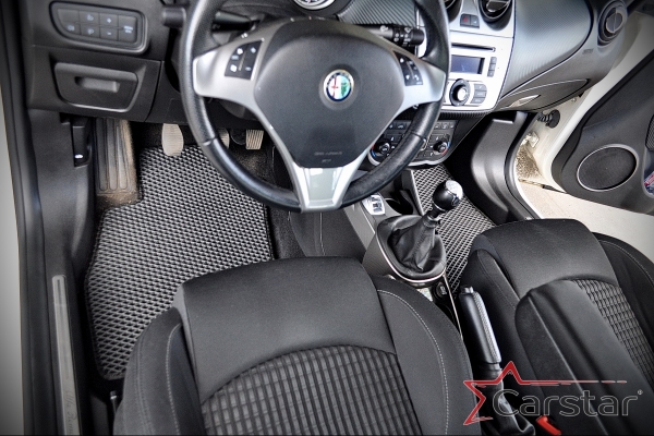 Запущен пошив ковриков для Alfa Romeo MiTo