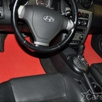 Автомобильные коврики EVA на Hyundai Coup II (2001-2009)