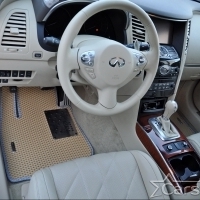 Автомобильные коврики EVA на Infiniti QX70 (2014->)