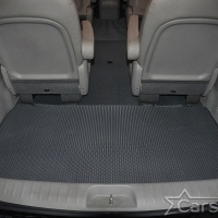 Автомобильные коврики EVA на Kia Carnival III (9мест) 2+2 без трансформеров (2014->)
