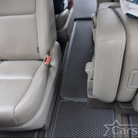 Автомобильные коврики EVA на Kia Carnival III (11мест) 2+2 с трансформерами (2014->)