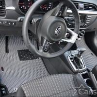 Автомобильные коврики EVA на Kia Rio IV X-Line (2017->)