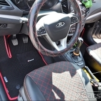 Автомобильные коврики EVA на Lada Vesta (2015->)