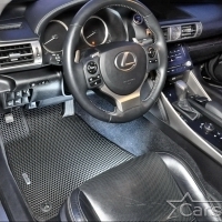 Автомобильные коврики EVA на Lexus IS III 2WD (2013->) 