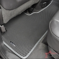 Автомобильные коврики EVA на Cadillac Escalade IV 3 ряда (2014->)