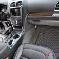 Автомобильные коврики EVA на Ford Explorer V рестайл 3 ряда (2015->) 