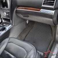 Автомобильные коврики EVA на Ford Explorer V рестайл 3 ряда (2015->) 