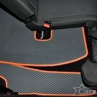 Автомобильные коврики EVA на Lada Largus I 3 ряда (2012-2021)