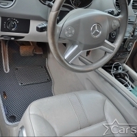 Автомобильные коврики EVA на Mercedes-Benz GL-klasse I X164 3 ряда (2006-2012)
