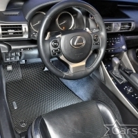 Автомобильные коврики EVA на Lexus IS III 4WD (2013->) 