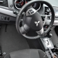 Автомобильные коврики EVA на Mitsubishi Lancer_X (2007->)