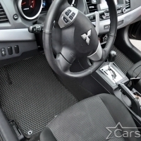 Автомобильные коврики EVA на Mitsubishi Lancer_X (2007->)