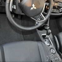 Автомобильные коврики EVA на Mitsubishi Outlander III 3 ряда (2012->)