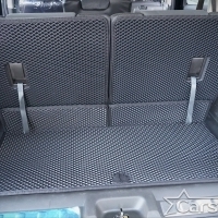 Автомобильные коврики EVA на Nissan Pathfinder III 3 ряда (2004-2014)