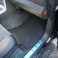 Автомобильные коврики EVA на Nissan Pathfinder III 3 ряда (2004-2014)