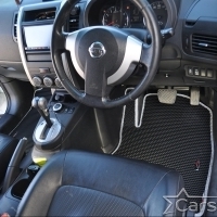 Автомобильные коврики EVA на Nissan X-Trail II T31 пр.руль (2007-2015)
