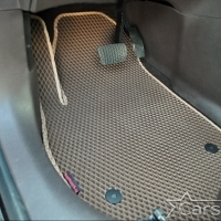 Автомобильные коврики EVA на Opel Zafira С 3 ряда (2011->)