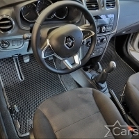 Автомобильные коврики EVA на Renault Logan II (2014->)