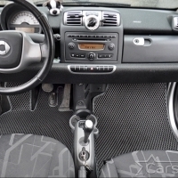 Автомобильные коврики EVA на SMART Fortwo II W451 (2007-2014)