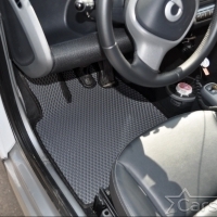 Автомобильные коврики EVA на SMART Fortwo II W451 (2007-2014)