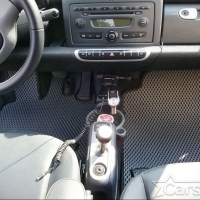 Автомобильные коврики EVA на SMART Fortwo II W451 (2007-2014)