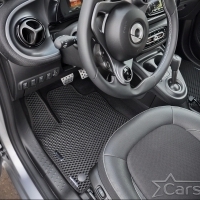 Автомобильные коврики EVA на SMART Fortwo III C453 (2014->)