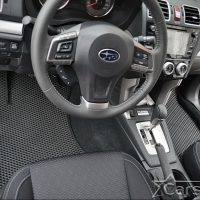 Автомобильные коврики EVA на Subaru Forester IV (2012-2018)