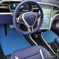 Автомобильные коврики EVA на Tesla Model S (2012->) 