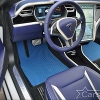 Автомобильные коврики EVA на Tesla Model S (2012->) 