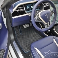 Автомобильные коврики EVA на Tesla Model S (2012->) 