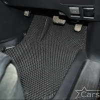 Автомобильные коврики EVA на Toyota Noah-Voxy II пр.руль (2007-2015) 2 ряд - без прохода