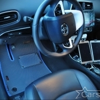 Автомобильные коврики EVA на Toyota Prius IV (2015->) 
