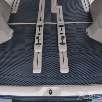 Автомобильные коврики EVA на Toyota Vellfire I пр.руль (2008-2014) 2 ряд - 3 места