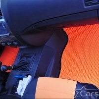 Автомобильные коврики EVA на УАЗ Pickup рестайл (2014->)