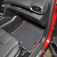 Автомобильные коврики EVA на Hyundai Santa Fe IV рестайл (2020->)