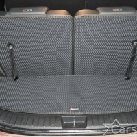 Автомобильные коврики EVA на Hyundai Santa Fe IV рестайл 3 ряда (2020->)