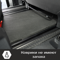 Автомобильные коврики EVA на Opel Zafira Life 8 мест Long (2019->) 