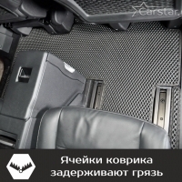 Автомобильные коврики EVA на Peugeot Traveller 7 мест, Long (2016->) 