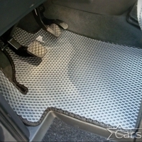 Коврики текстильные на Mercedes-Benz Viano W639 без столика (2003-2014)