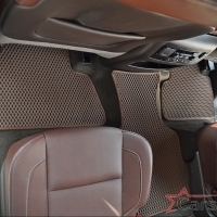 Коврики текстильные на Cadillac Escalade IV 3 ряда (2014->)