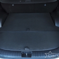 Коврики текстильные на Hyundai Santa Fe IV рестайл 3 ряда (2020->)