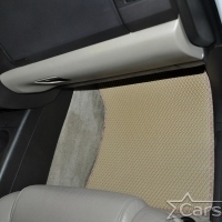 Коврики текстильные на Toyota Sequoia II 3 ряда (2008->)