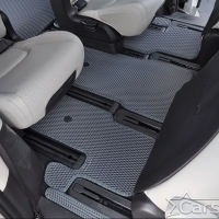 Коврики текстильные на Kia Carnival IV (9мест) Корея (2020->) 