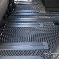 Двухслойные коврики EVA на Nissan Serena IV C26 пр.руль (2010-2016)