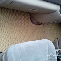 Двухслойные коврики EVA на Nissan Serena II C24 пр.руль (2000-2005)