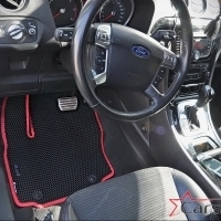 Двухслойные коврики EVA на Ford Galaxy II 3 ряда (2006-2010)
