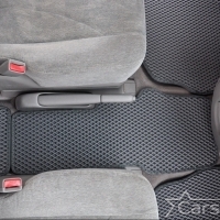 Двухслойные коврики EVA на Mazda MPV II 3 ряда (1999-2006)