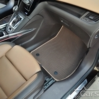 Двухслойные коврики EVA на Opel Zafira С 3 ряда (2011->)