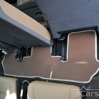 Двухслойные коврики EVA на Opel Zafira С 3 ряда (2011->)