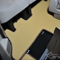 Автомобильные коврики EVA на Chrysler Grand Voyager V (2008->) 2 ряд: кресла 2+1 без прохода
